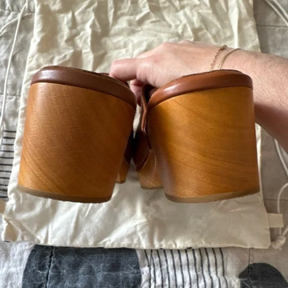 Charlotte Stone Martino Leather Clogs size 7 - Picture 8 of 8